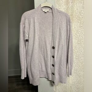 Lilac Loft Cardigan Sweater